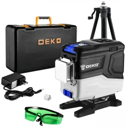 Лазерный уровень DEKO LL12-HVR SET 2 PREMIUM со штативом 065-0105-1