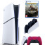 Приставка Sony Playstation 5 slim 1 Tb+2-ой геймпад(красный)+зарядное+Kingdom Come II