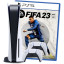 Игровая приставка Sony PlayStation 5+Игра FIFA 23+2-ой геймпад (3 ревизия)