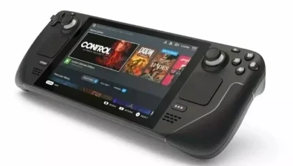 Игровая приставка Valve Steam Deck 1 TB Oled, черный