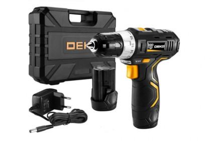 Аккумуляторная дрель-шуруповерт DEKO GCD12DU3 SET 5 063-4147