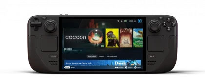 Игровая приставка Valve Steam Deck 512 ГБ Oled, черный