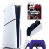 Приставка Sony Playstation 5 slim 1 Tb+2-ой геймпад(пурпурный)+зарядное+Атомик Приставка Sony Playstation 5 slim 1 Tb+2-ой геймпад(пурпурный)+зарядное+Атомик