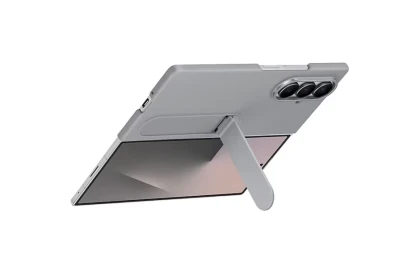 Силиконовый защитный чехол Galaxy Z Fold7, поставляется с держателем для мобильного телефона, серый Силиконовый защитный чехол Galaxy Z Fold7, поставляется с держателем для мобильного телефона, серый