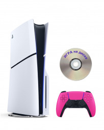 Приставка Sony Playstation 5 slim 1 Tb геймпад(розовый)+Игра на диске