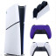 Игровая консоль Sony PlayStation 5 Slim Digital(без дисковода)+2-ой геймпад(purple)+зарядка
