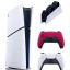 Игровая консоль Sony PlayStation 5 Slim Digital(без дисковода)+2-ой геймпад(red)+зарядка