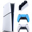 Игровая консоль Sony PlayStation 5 Slim Digital(без дисковода)+2-ой геймпад(blue)+зарядка Игровая консоль Sony PlayStation 5 Slim Digital(без дисковода)+2-ой геймпад(blue)+зарядка