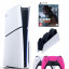 Приставка Sony Playstation 5 slim 1 Tb+2-ой геймпад(розовый)+зарядное+Игра Один из нас 2