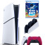 Приставка Sony Playstation 5 slim 1 Tb+2-ой геймпад(красный)+зарядное+Astrobot