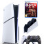 Приставка Sony Playstation 5 slim 1 Tb+2-ой геймпад(Camo)+зарядное+UFC 5