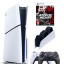 Приставка Sony Playstation 5 slim 1 Tb+2-ой геймпад(Camo)+зарядное+Атомик