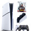 Приставка Sony Playstation 5 slim 1 Tb+2-ой геймпад(Camo)+зарядное+Ведьмак 3