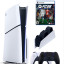 Приставка Sony Playstation 5 slim 1 Tb+2-ой геймпад(черный)+зарядное+FC 26