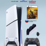 Приставка Sony Playstation 5 slim 1 Tb+2-ой геймпад(Camo)+зарядное+Мортал Комбат 11