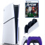 Приставка Sony Playstation 5 slim 1 Tb+2-ой геймпад(фиолет)+зарядное+FC 26