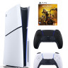 Приставка Sony Playstation 5 slim 1 Tb+2-ой геймпад(черный)+Мортал Комбат Ultimate
