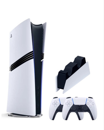 Игровая приставка Sony PlayStation 5 Pro (без дисковода Digital Edition)+2-й геймпад+зарядка