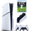 Приставка Sony Playstation 5 slim 1 Tb+2-ой геймпад(белый)+зарядное+FC25