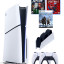 Приставка Sony Playstation 5 slim 1 Tb+2-ой геймпад(белый)+зарядное+Gog of War+ЧП2+FC26