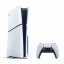 Приставка Sony Playstation 5 slim 1 Tb+2-ой геймпад(белый)+зарядное+Игра на диске