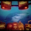 Игра Under The Waves "В Глубинах Океана" для PS5, диск, наклейки, миниартбук