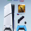 Приставка Sony Playstation 5 slim 1 Tb+2-ой геймпад(голубой)+зарядное+Mortal Kombat Ultimate Приставка Sony Playstation 5 slim 1 Tb+2-ой геймпад(голубой)+зарядное+Mortal Kombat Ultimate