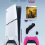 Приставка Sony Playstation 5 slim 1 Tb+2-ой геймпад(розовый)+зарядное+Mortal Kombat Ultimate