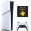 Приставка Sony Playstation 5 slim Digital 1 Tb+подписка Deluxe 12 месяцев