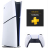 Приставка Sony Playstation 5 slim Digital 1 Tb+подписка Deluxe 12 месяцев