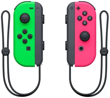 Геймпад Nintendo Switch Joy-Con controllers Duo, зеленый/розовый