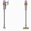 Пылесос Dyson V15 Detect absolute yellow (SV47) UK, yellow/nickle