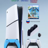 Приставка Sony Playstation 5 slim 1 Tb+2-ой геймпад(голубой)+зарядное+Харайзен Приставка Sony Playstation 5 slim 1 Tb+2-ой геймпад(голубой)+зарядное+Харайзен