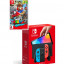 Игровая консоль Nintendo Switch OLED+Игра Super Mario Odyssey
