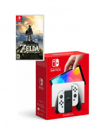 Игровая консоль Nintendo Switch(белый)+The Legend of Zelda: Breath of the Wild