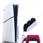 Приставка Sony Playstation 5 slim 1 Tb+2-ой геймпад(красный)+зарядная станция Приставка Sony Playstation 5 slim 1 Tb+2-ой геймпад(красный)+зарядная станция