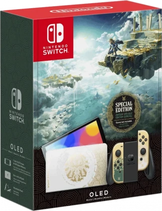 Игровая приставка Nintendo Switch OLED 64 ГБ, The Legend of Zelda: Tears of the Kingdom (без игры)